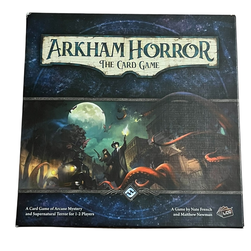 Arkham Horror The Card Game Core Set Fantasy Flight Games Never Played